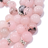 pink stone beads