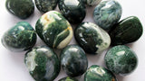 moss agate stones